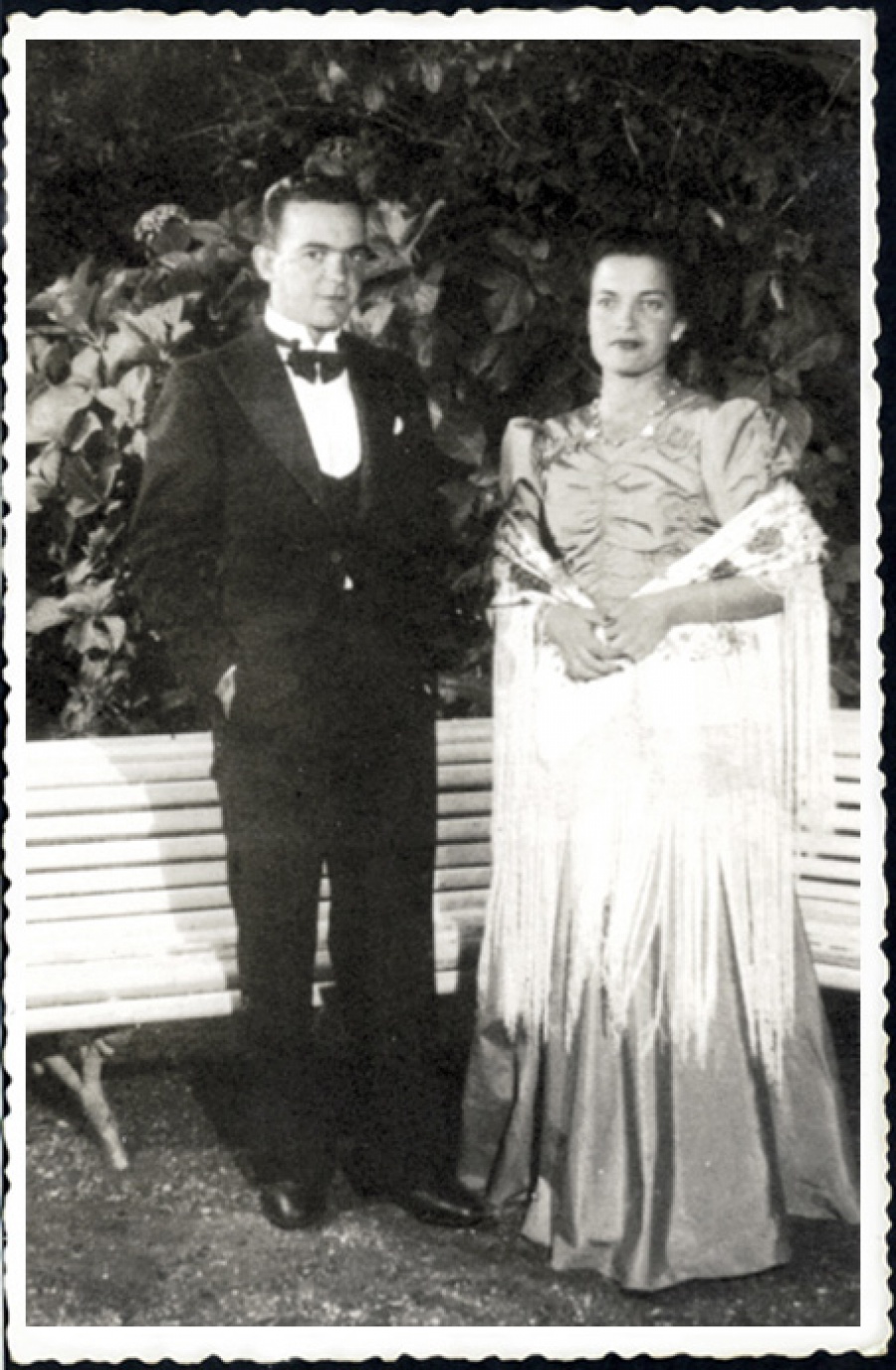 1943 - De gala en el casino de Corua